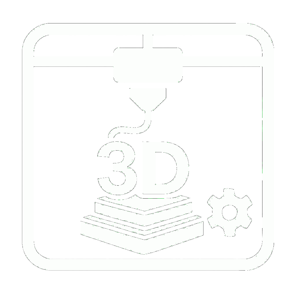 Logo weiss 3D-Druck